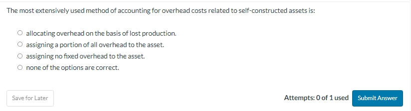 The most extensively used method of accounting