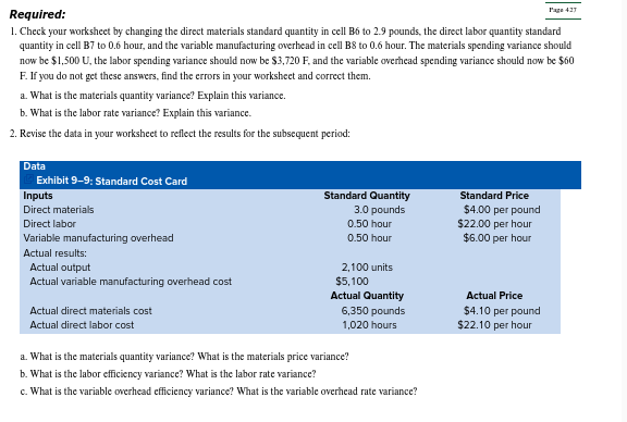 Complete the worksheet before proceeding to the