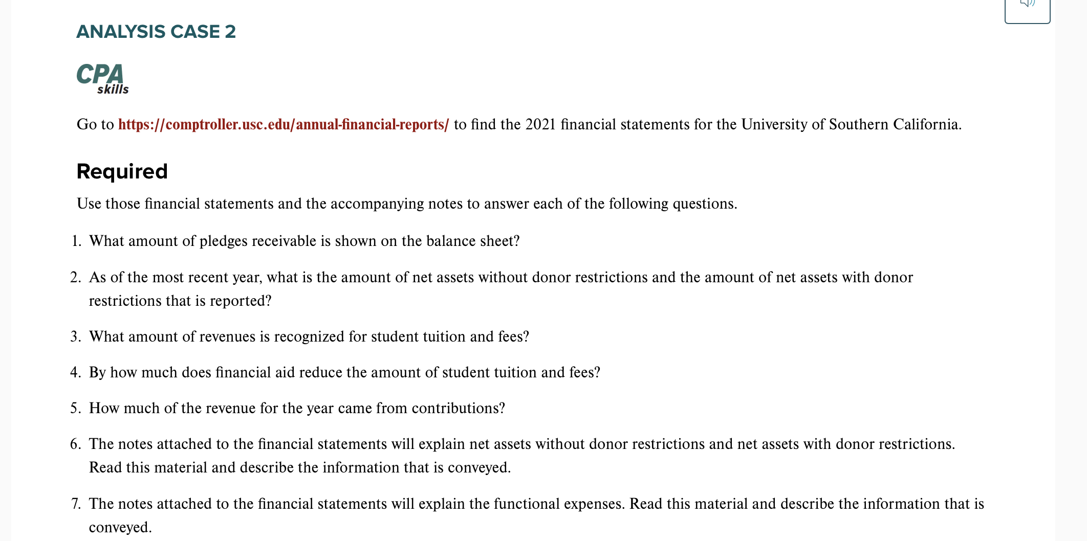 ANALYSIS CASE 2 CPA skills Go to