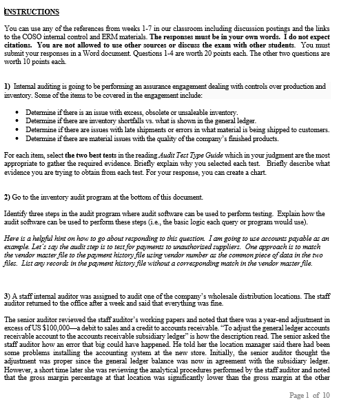 INSTRUCTIONS You can use any of the references