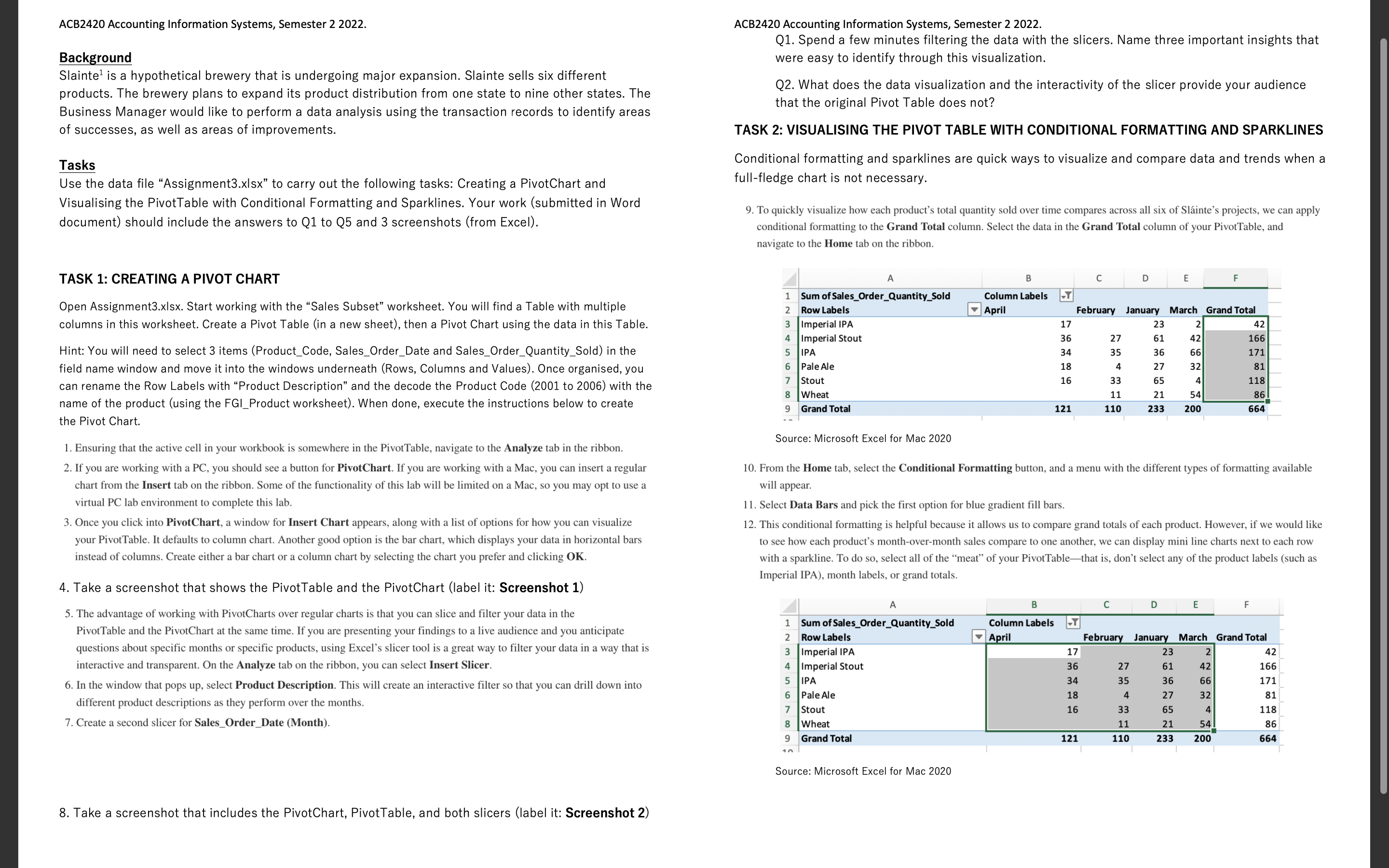 ACBZ420 Accounting Information Systems, Semester