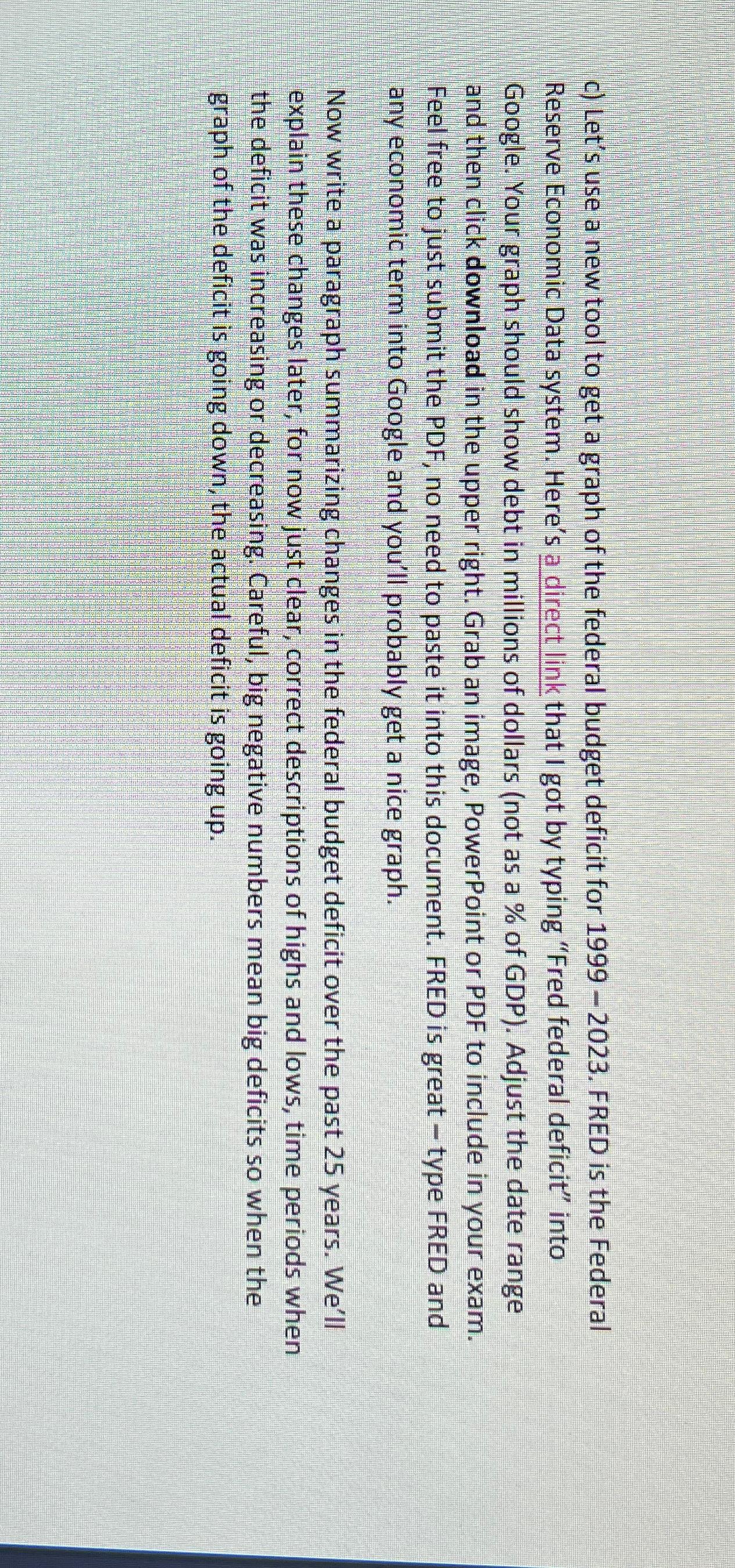 c ) Let's use a new tool to get a graph of the