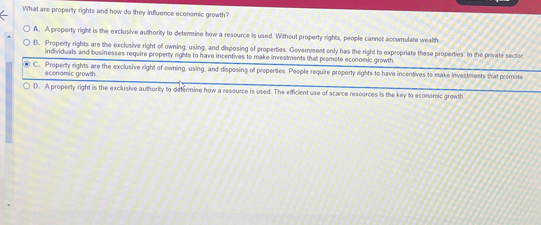 What are property rights and how do they