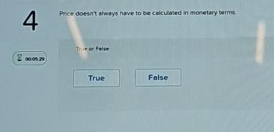 Price doesn't always have to be calculated in