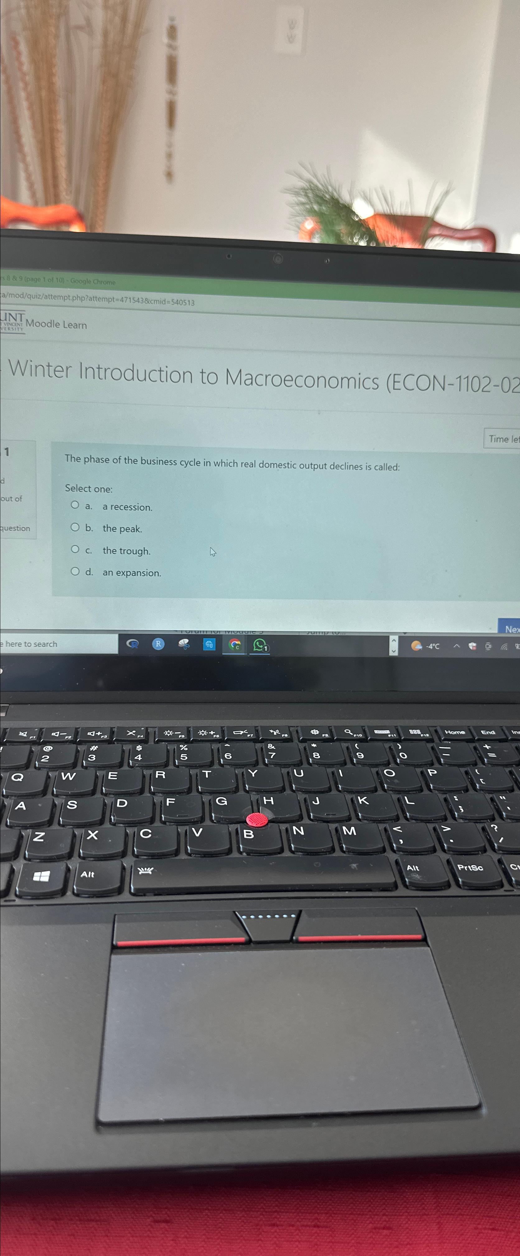 UNT Moodle Learn Winter Introduction to