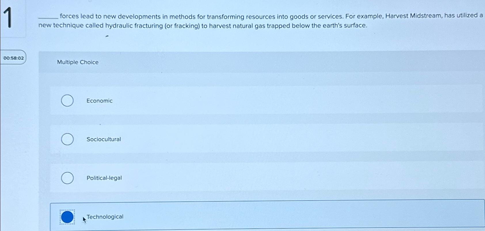 1 forces lead to new developments in methods for