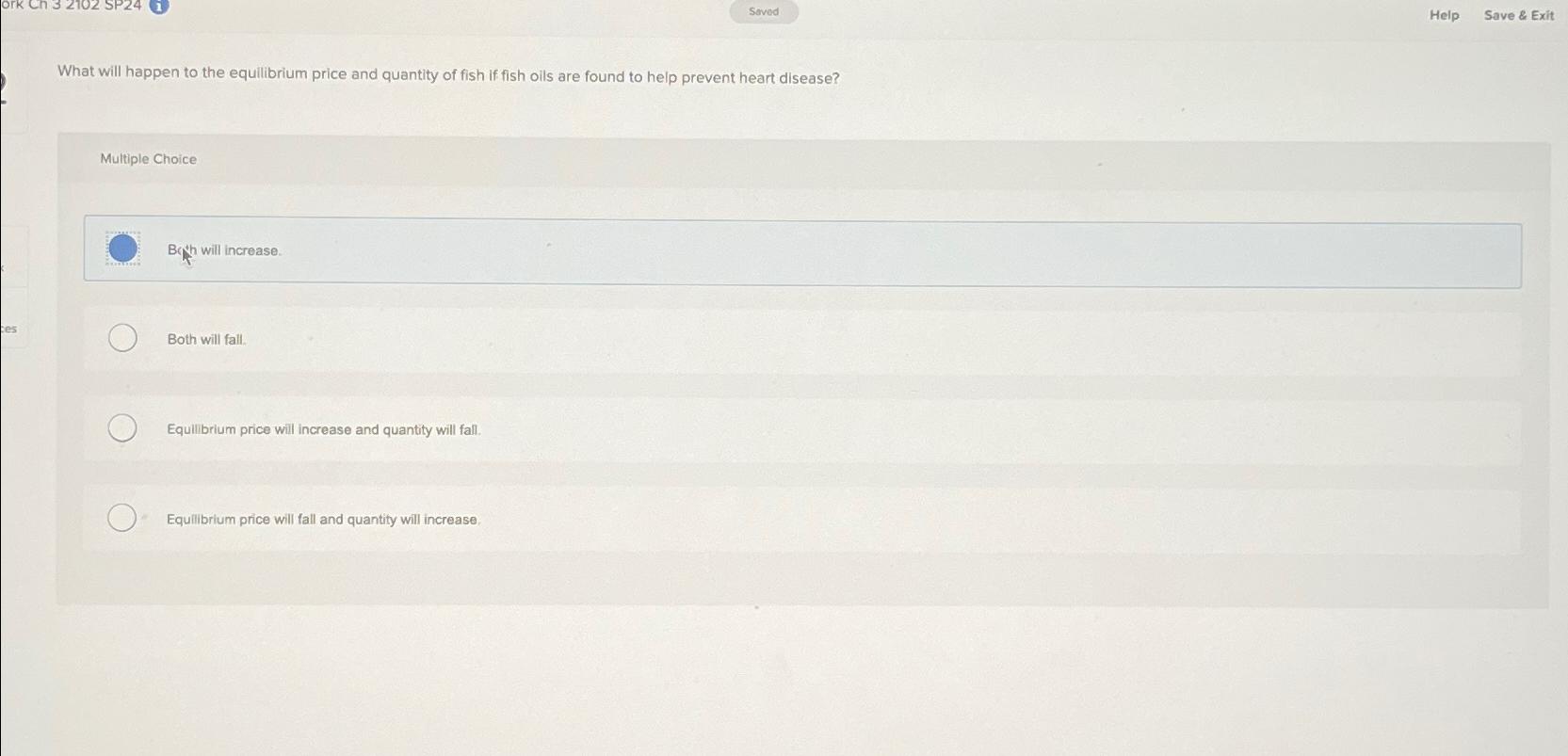 Help Save & Exit What will happen to the