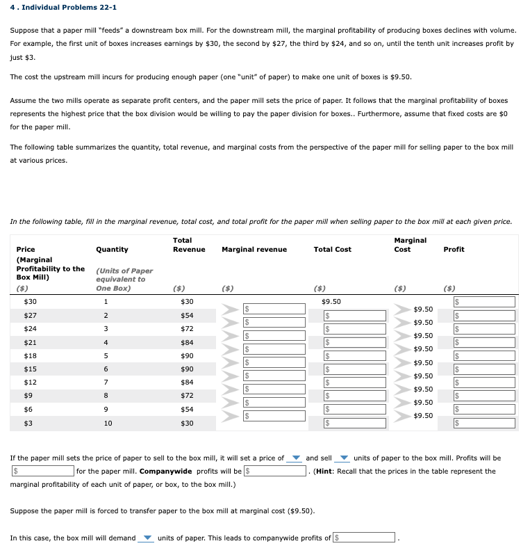 Individual Problems 2 2 - 1 Suppose that a paper