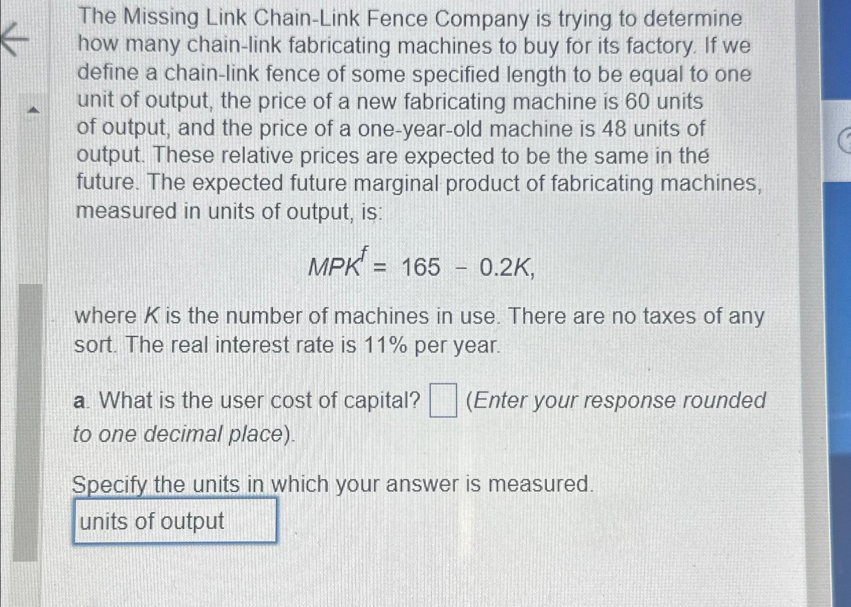 The Missing Link Chain - Link Fence Company is