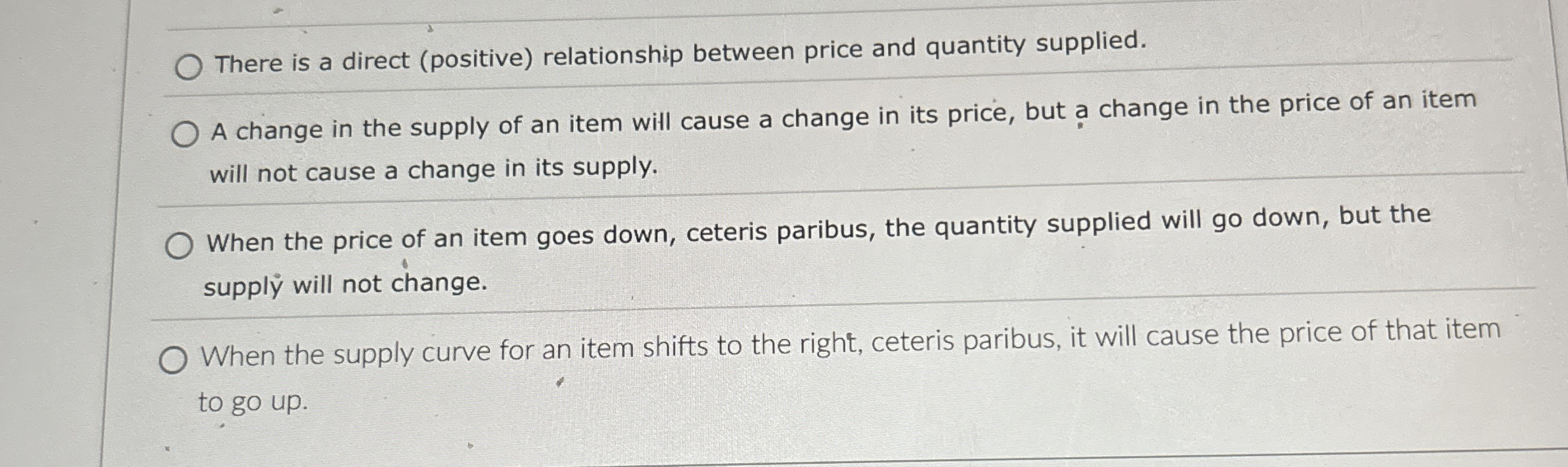 There is a direct ( positive ) relationship