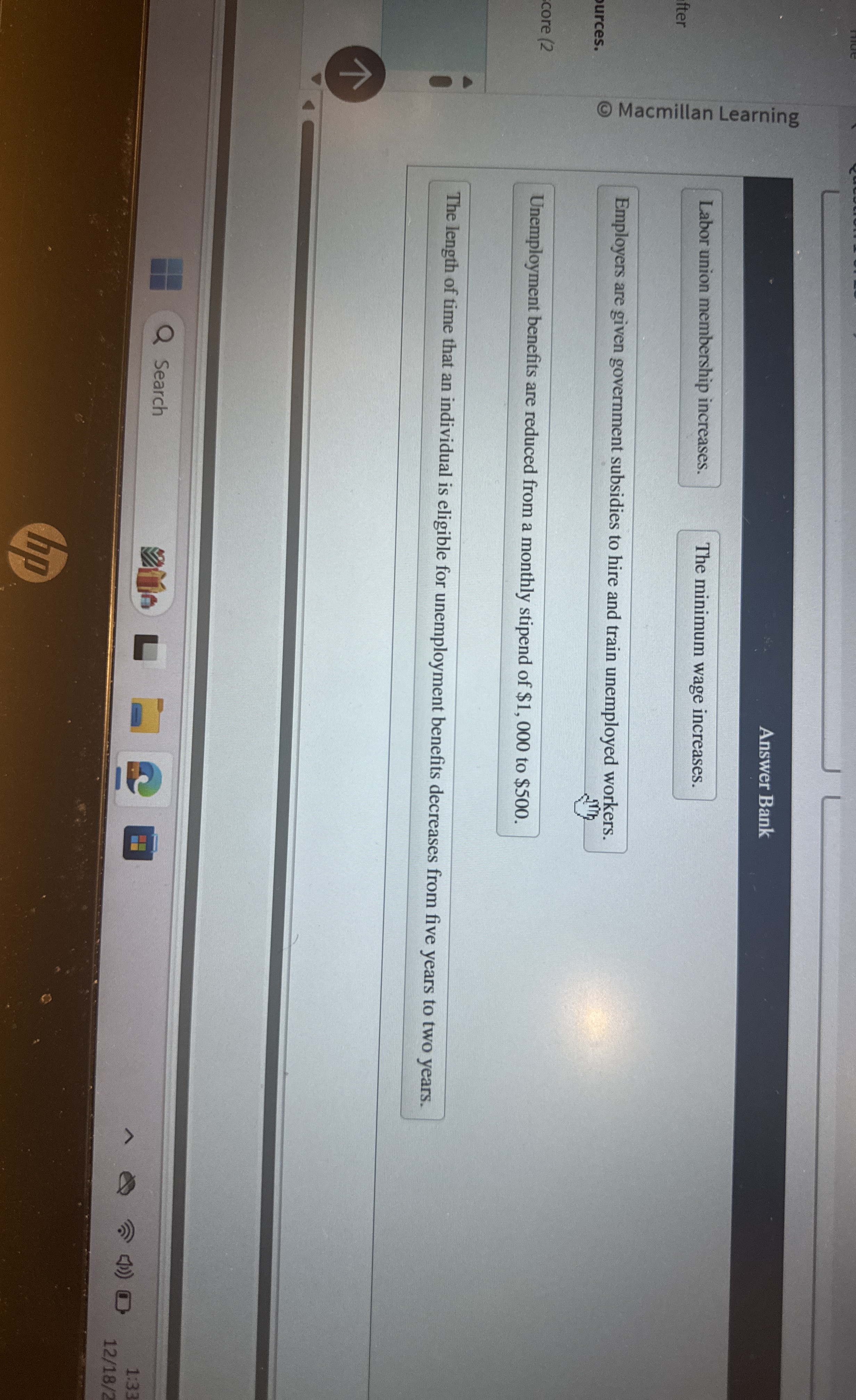 Please categorize the given examples according to