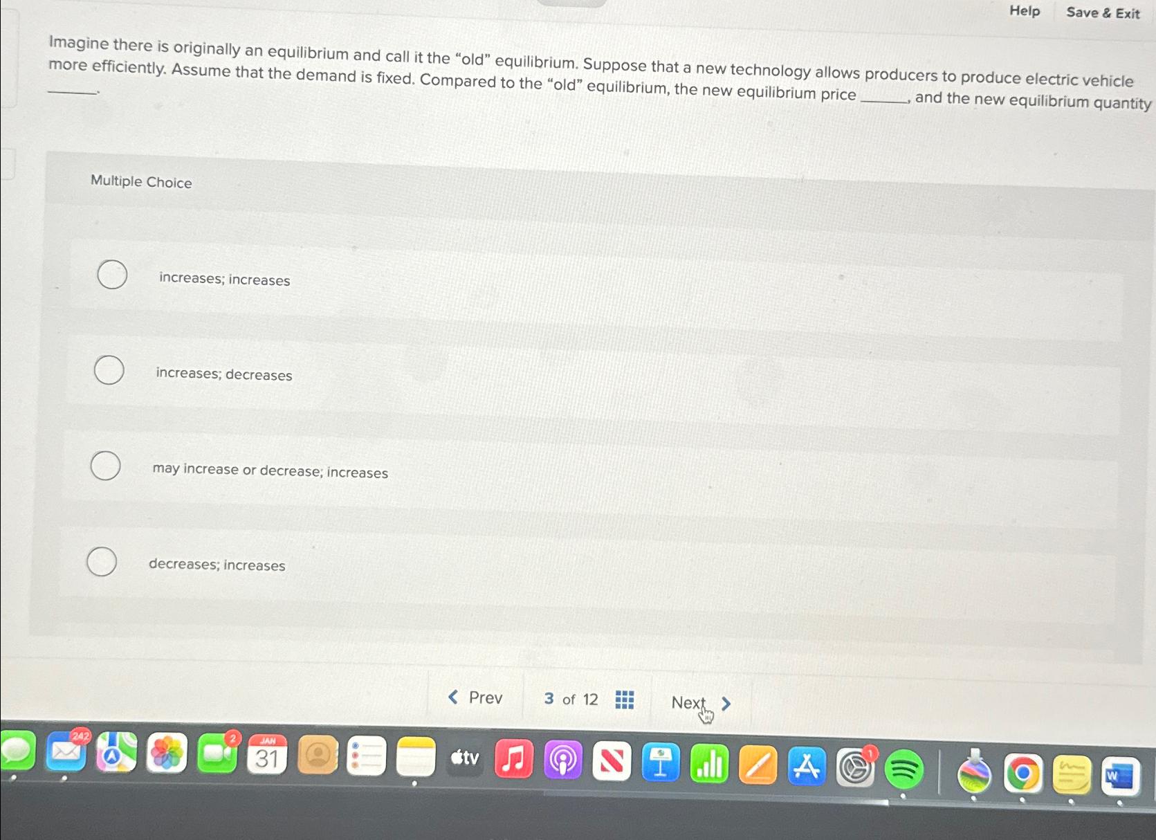 Help Save & Exit Imagine there is originally an