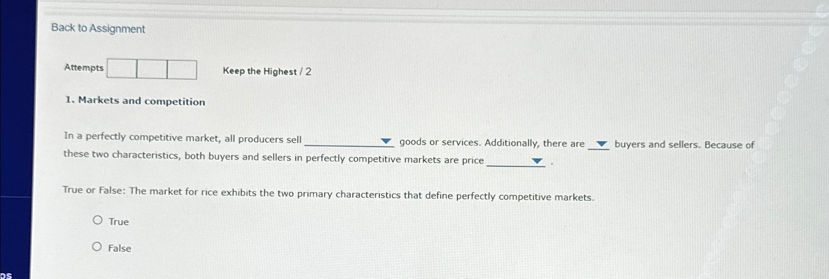 Back to Assignment Attempts Keep the Highest / 2