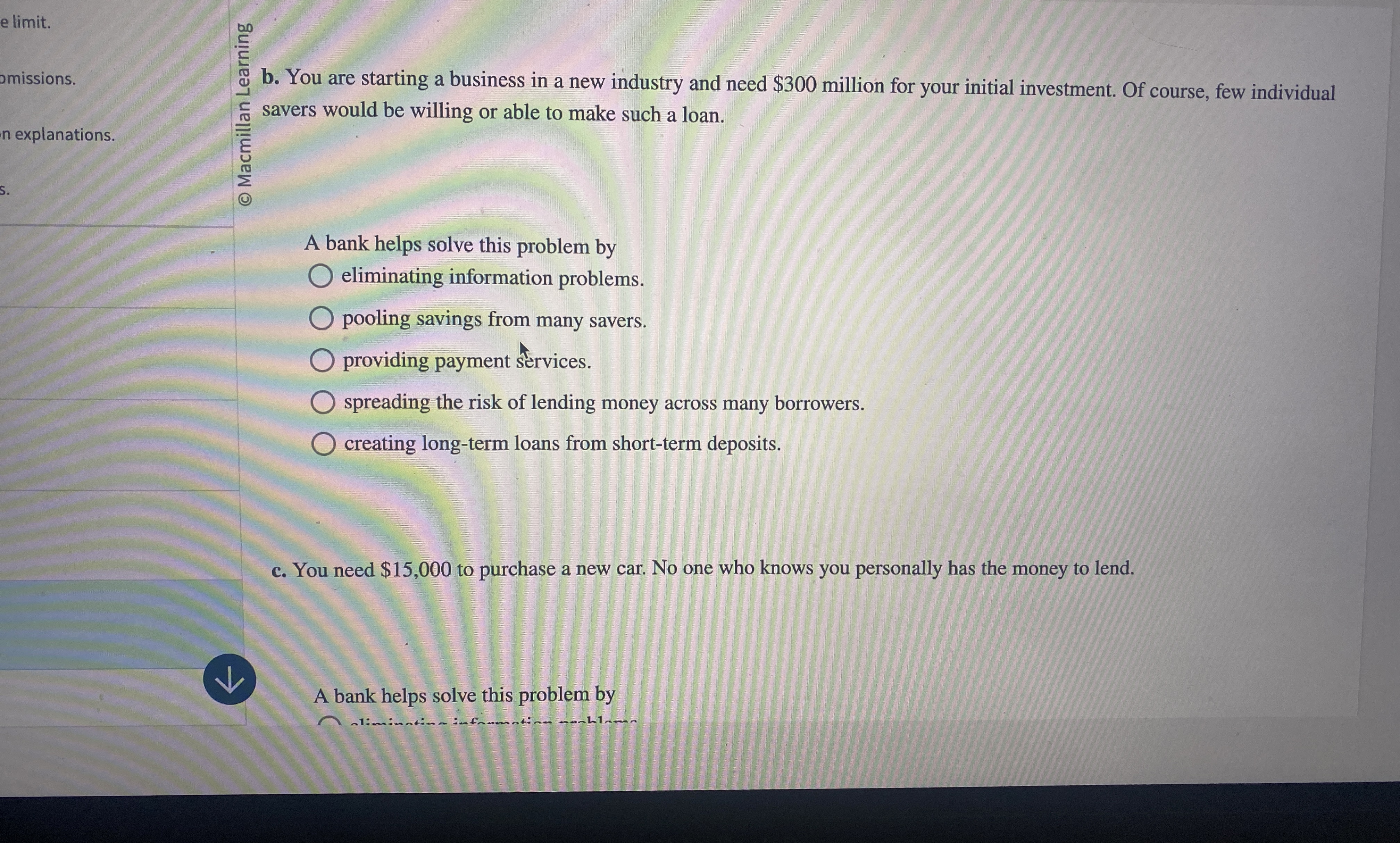 e limit . missions. n explanations. b . You are