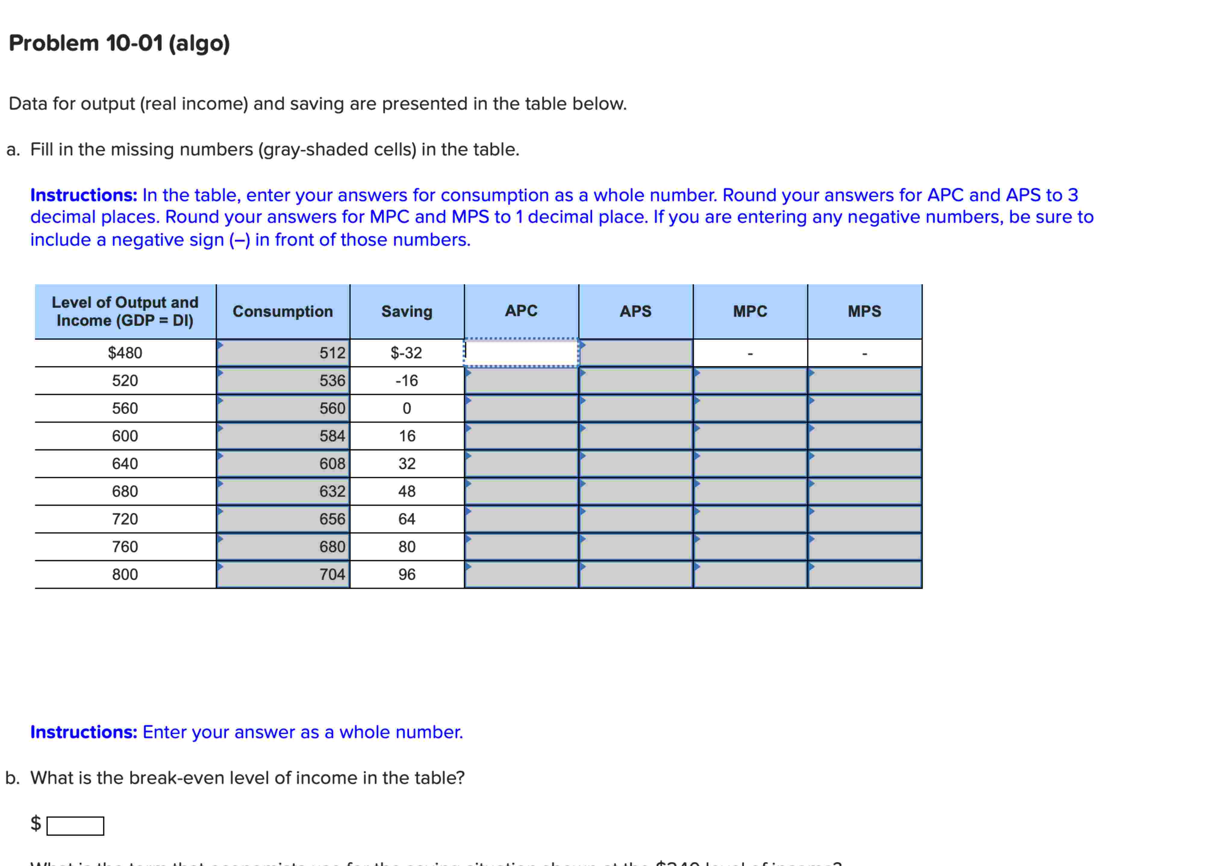 Problem 1 0 - 0 1 ( algo ) Data for output ( real