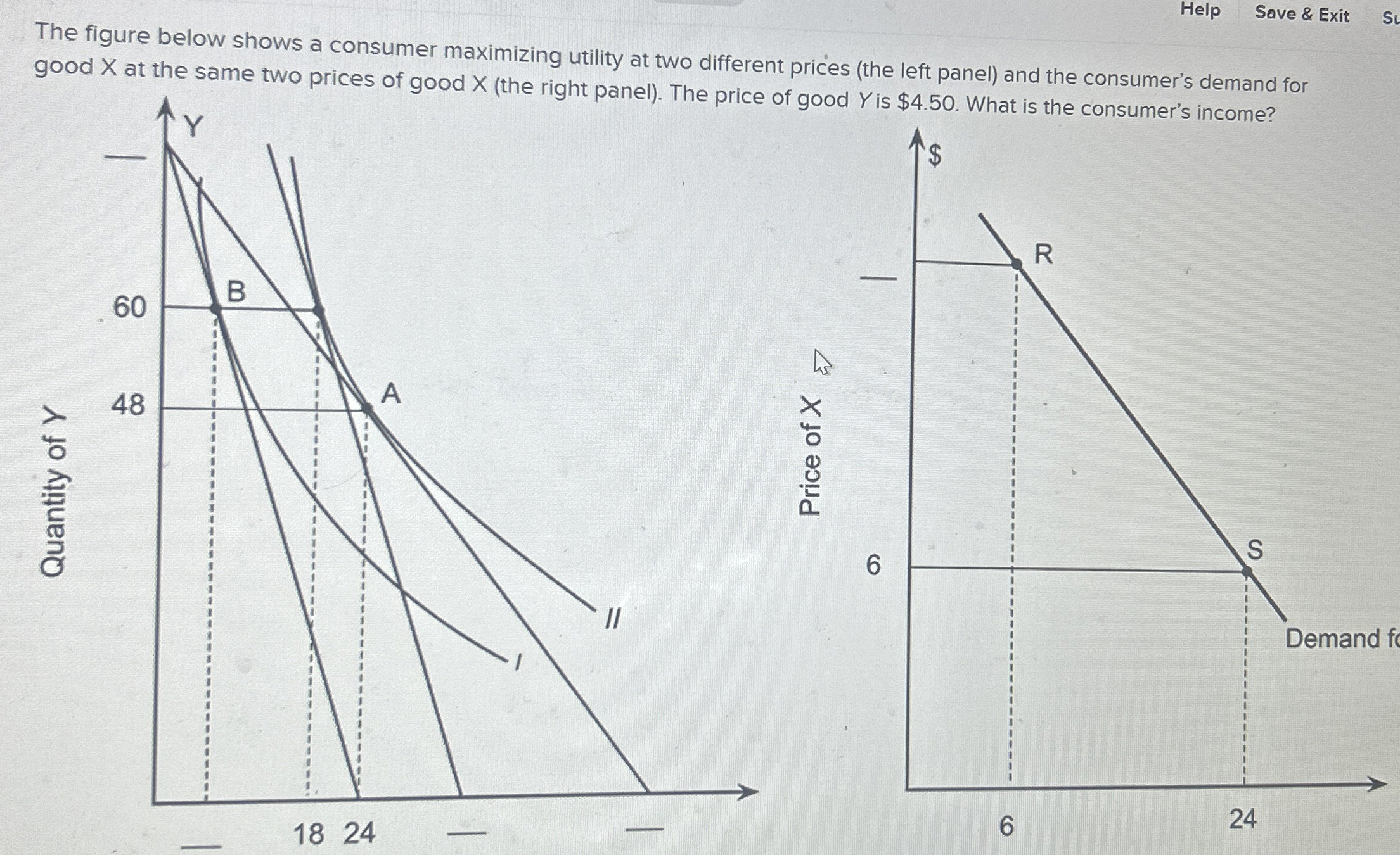 Help Save & Exit The figure below shows a