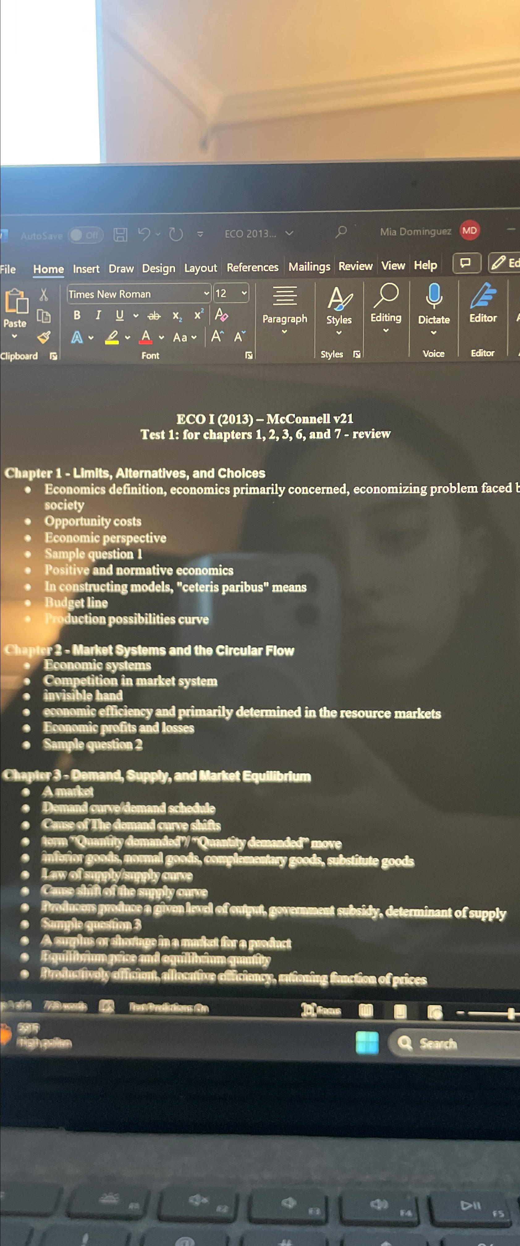 DCO I ( 2 0 1 3 ) - McConnell v 2 1 Test 1 : for