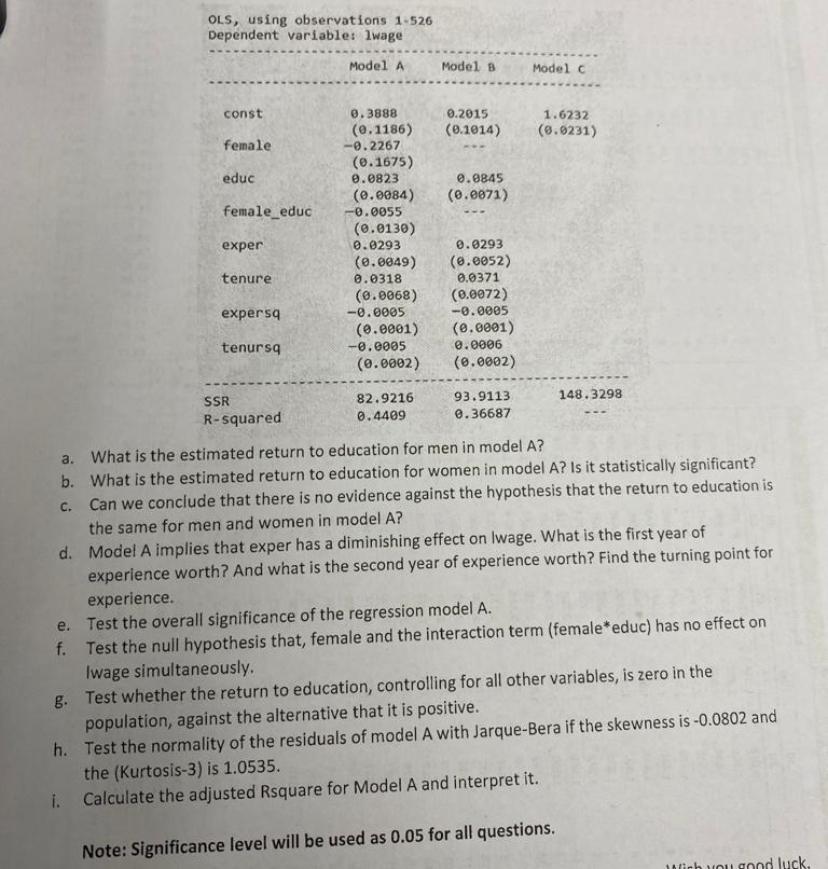 \ table [ [ s , Model A , Model B , Model C ] , [