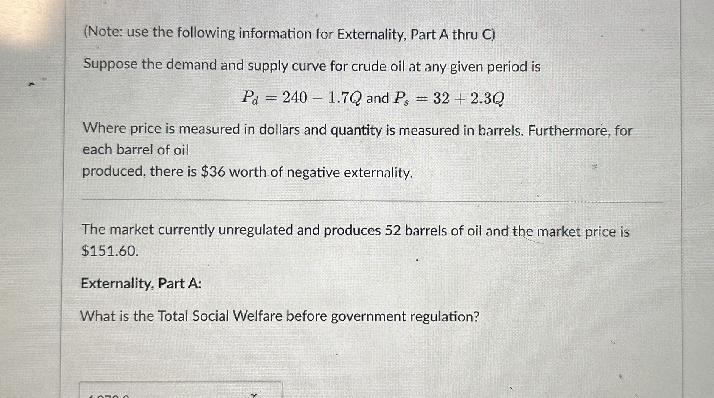 ( Note: use the following information for