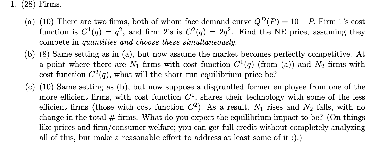 Firms. ( a ) ( 1 0 ) There are two r m s , both o