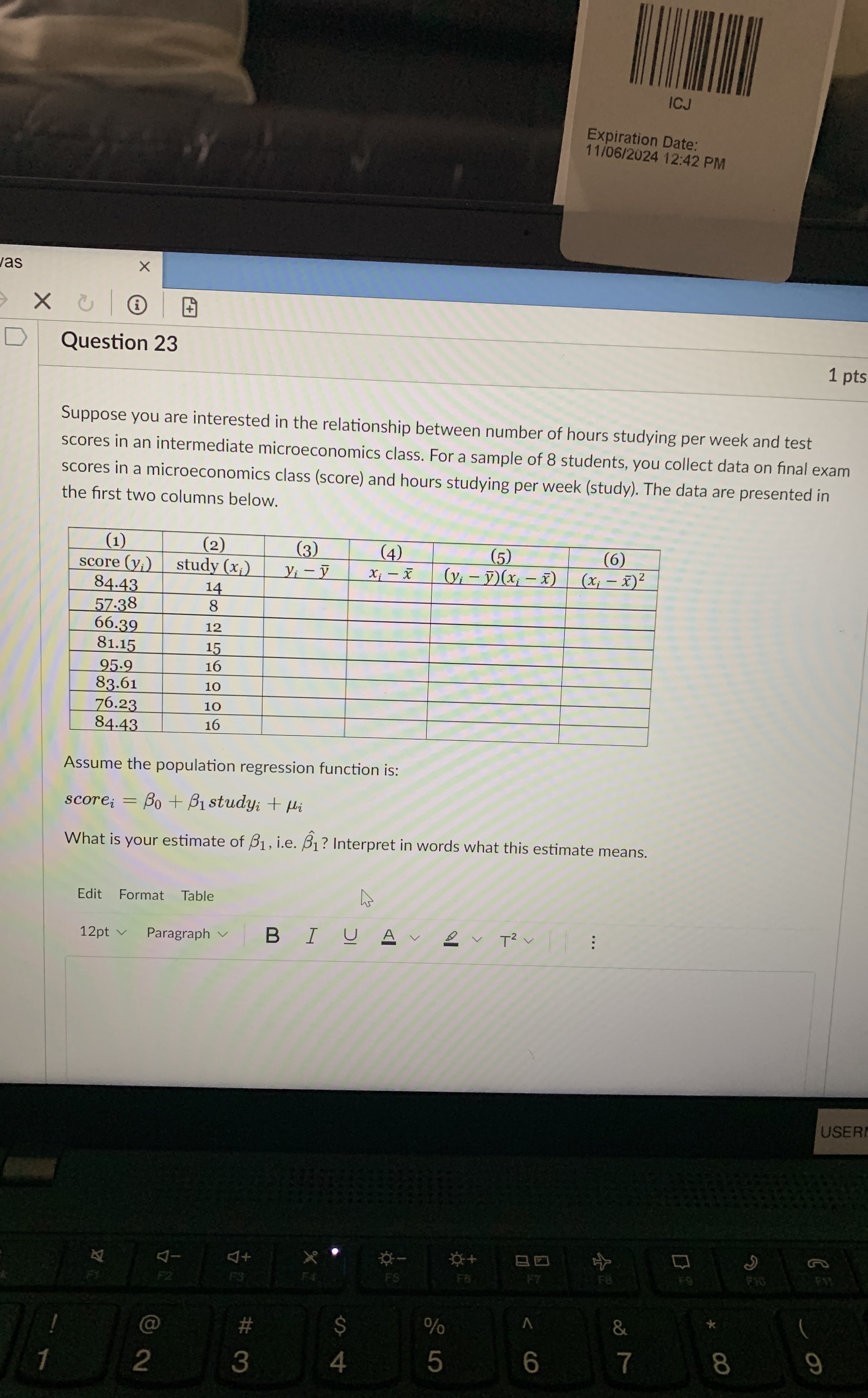 Expiration Date: 1 1 / 0 6 / 2 0 2 4 1 2 : 4 2 PM