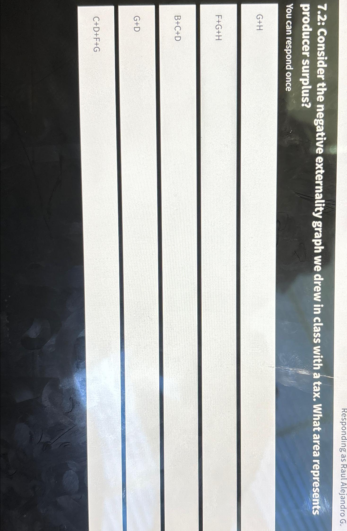 7 . 2 : Consider the negative externality graph