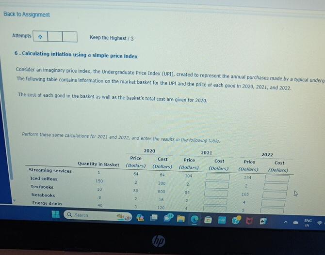 Back to Assignment Attempts Keep the Highest ? 3
