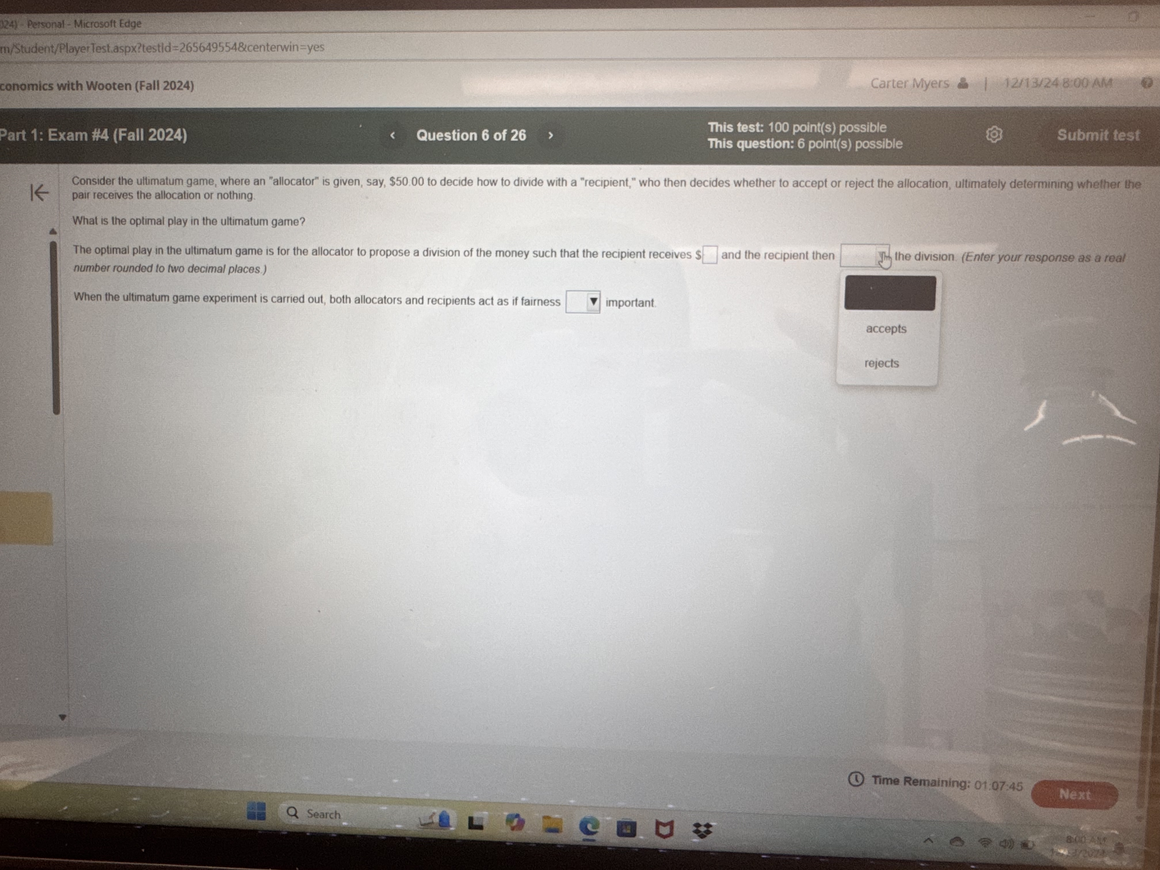 Personal - Microsoft Edge m ? Student /