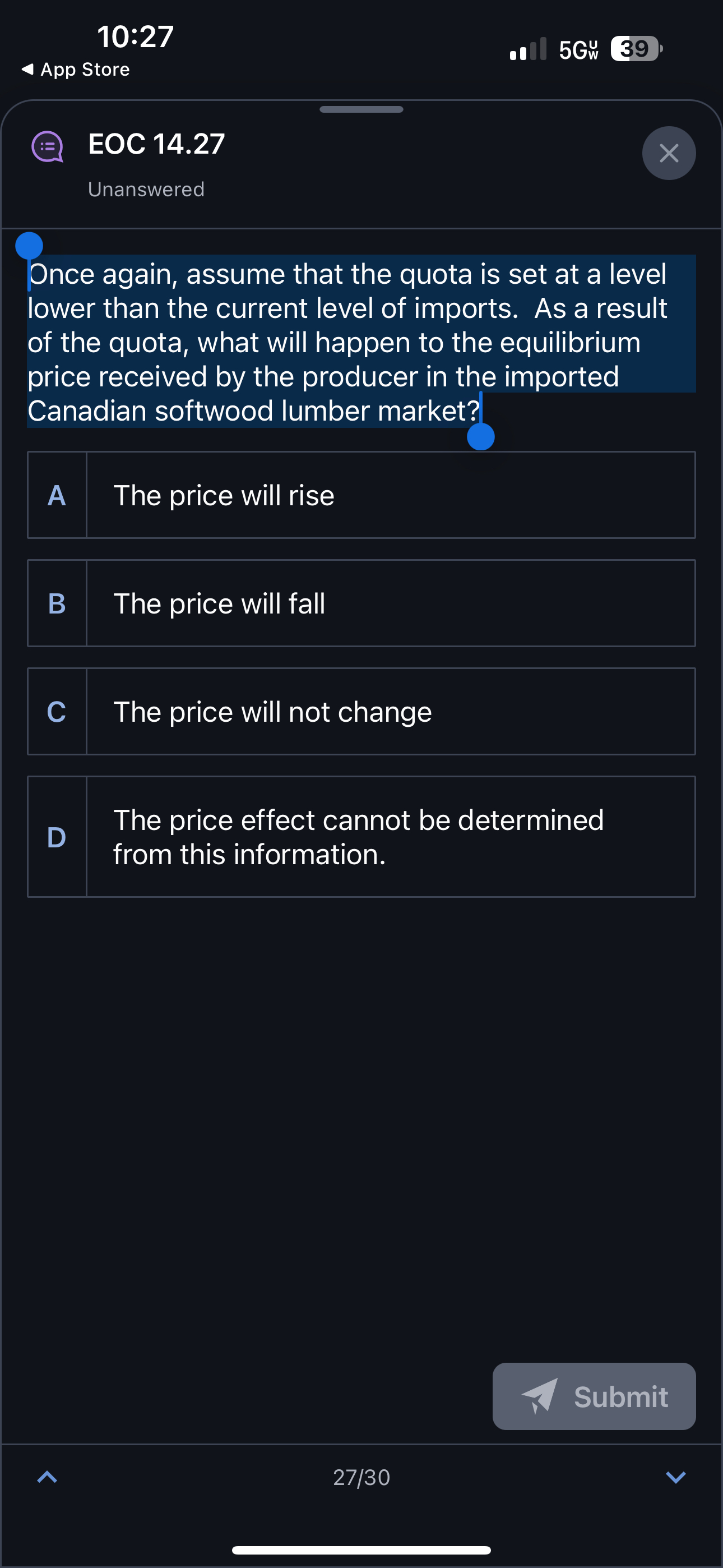 1 0 : 2 7 App Store 5 GW 3 9 ( EOC 1 4 . 2 7