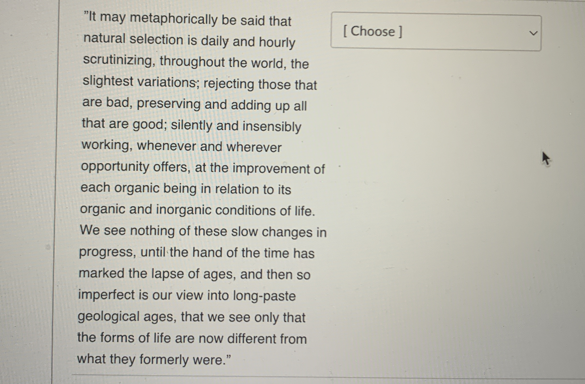 " It may metaphorically be said that natural