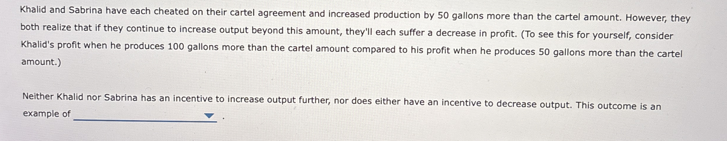 Khalid and Sabrina have each cheated on their
