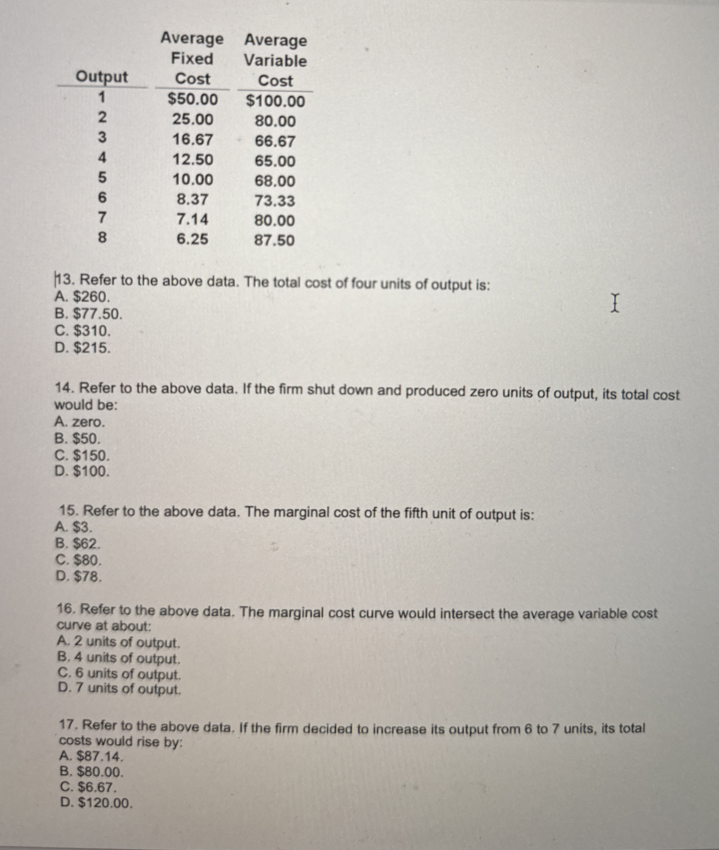 \ table [ [ Output , \ table [ [ Average ] , [