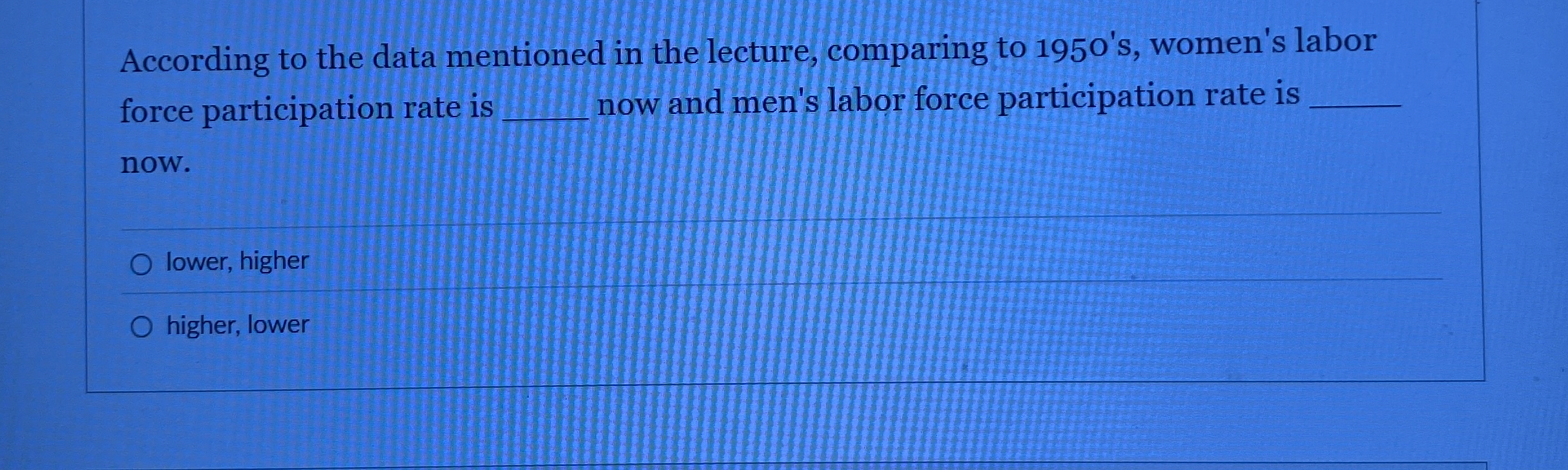 According to the data mentioned in the lecture,