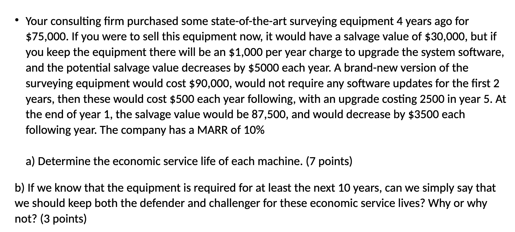 - Your consulting firm purchased some state - of