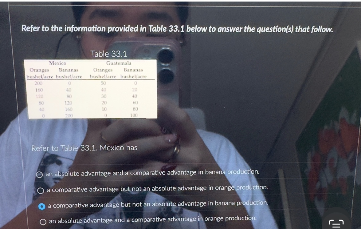 Refer to the information provided in Table 3 3 .