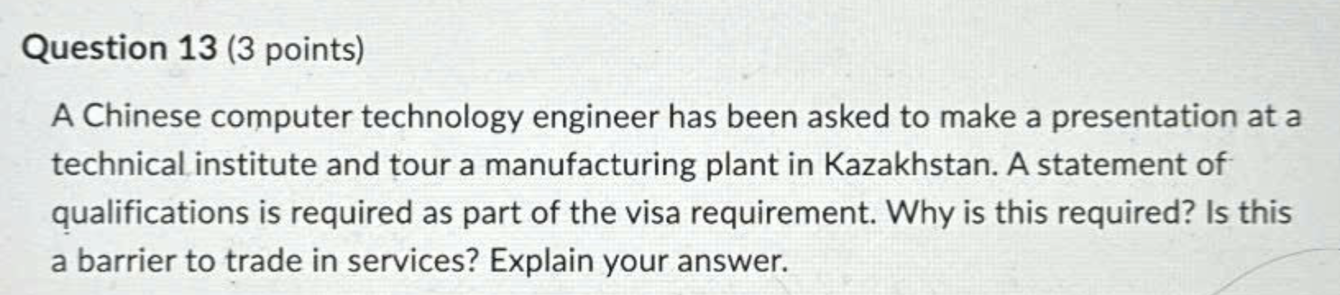Question 1 3 ( 3 points ) A Chinese computer