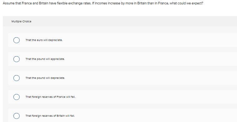 Assume that France and Britain have flexlble