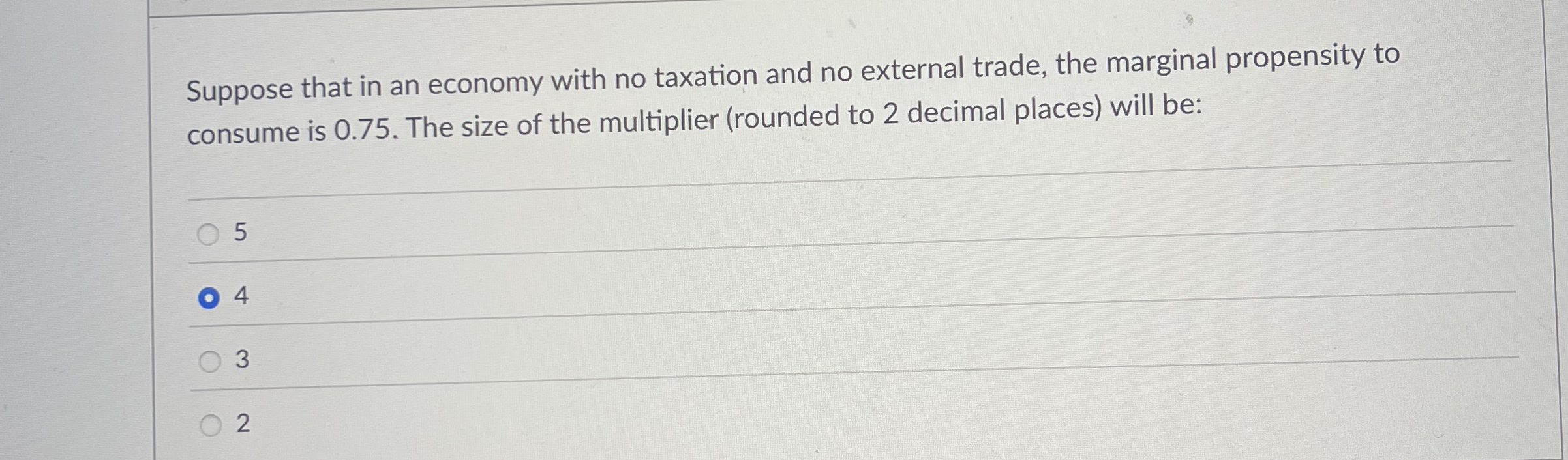 Suppose that in an economy with no taxation and