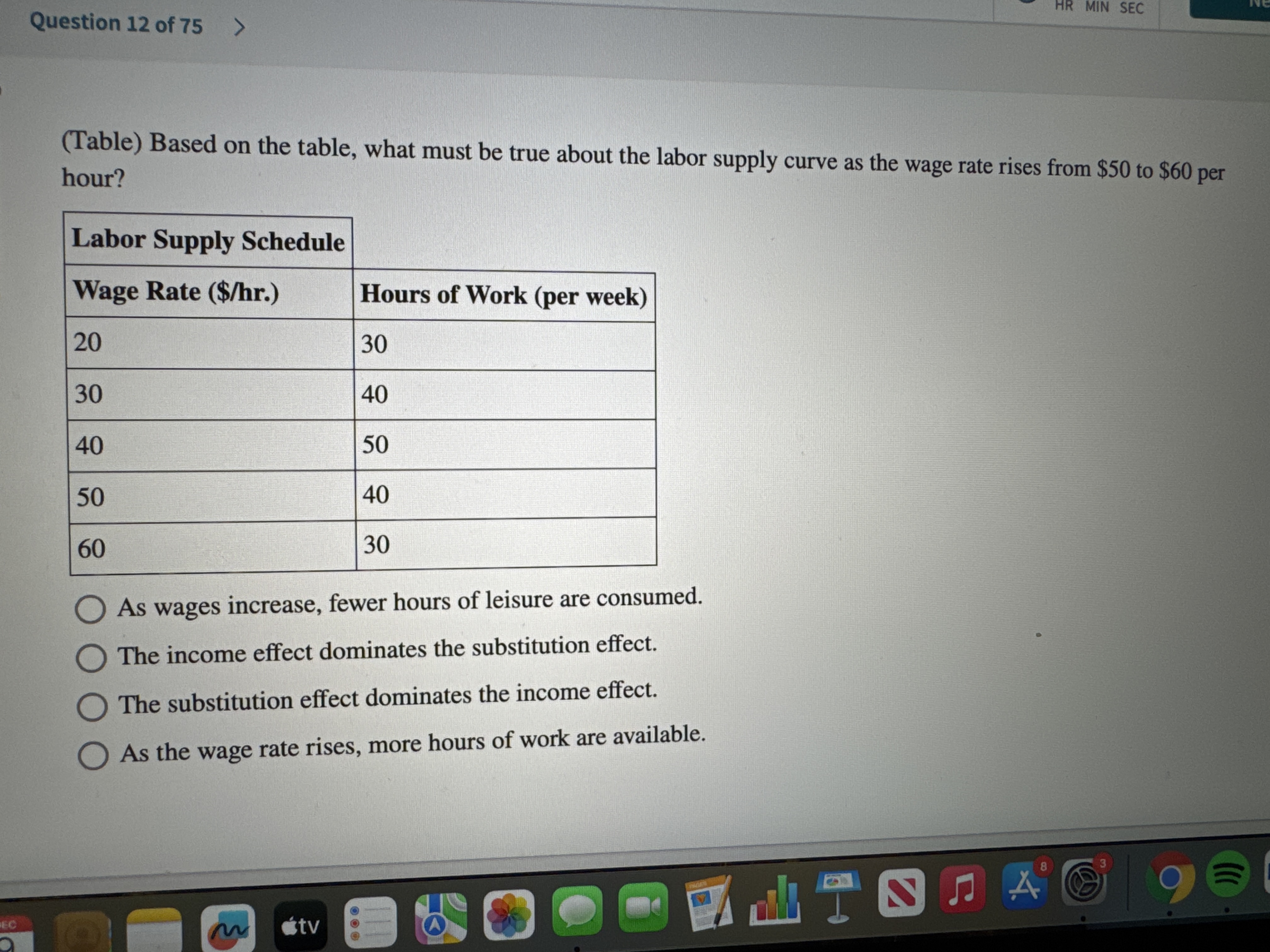 Question 1 2 of 7 5 ( Table ) Based on the table,