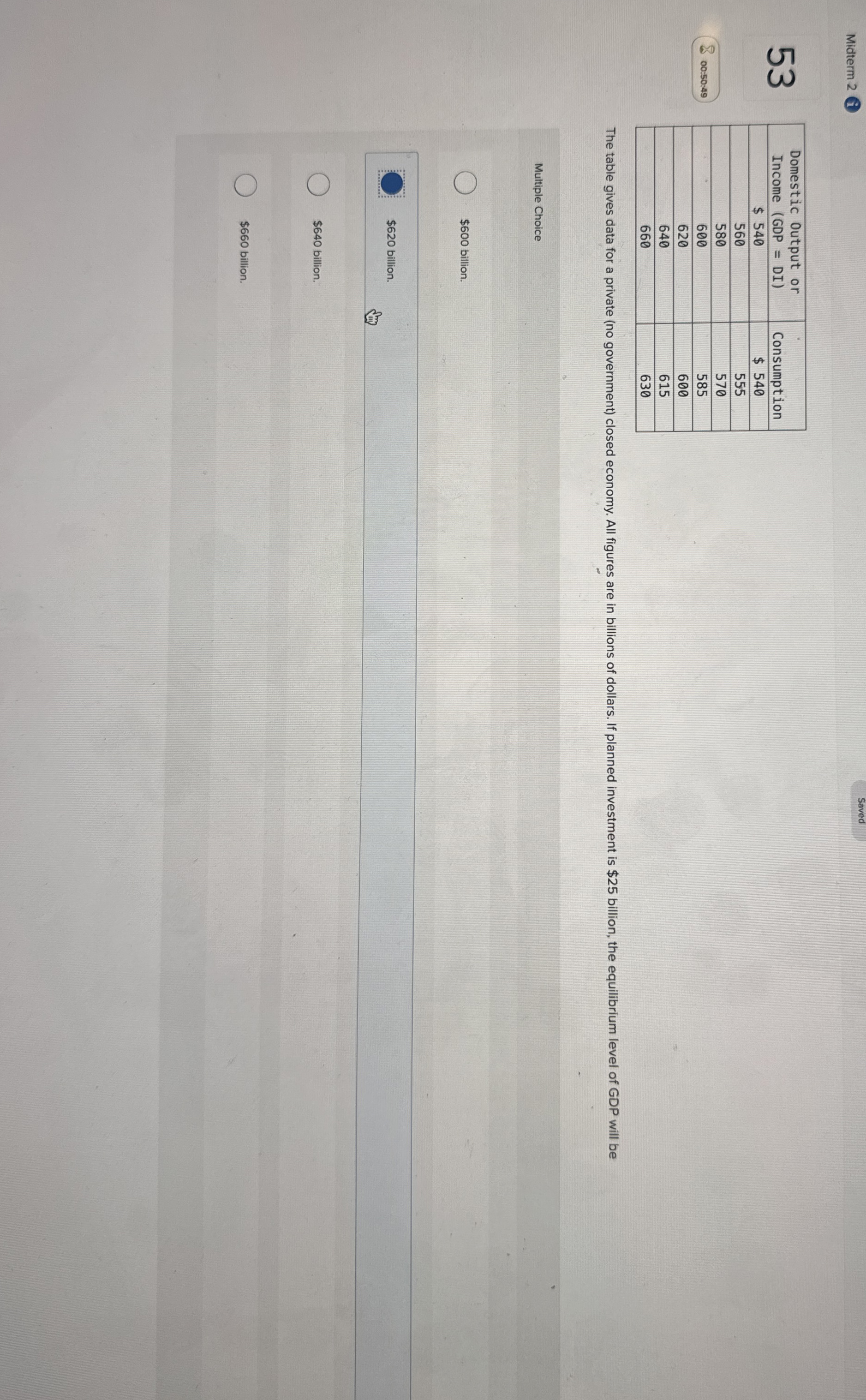 Midterm 2 i Saved 5 3 8 0 0 : 5 0 : 4 9 \ table [