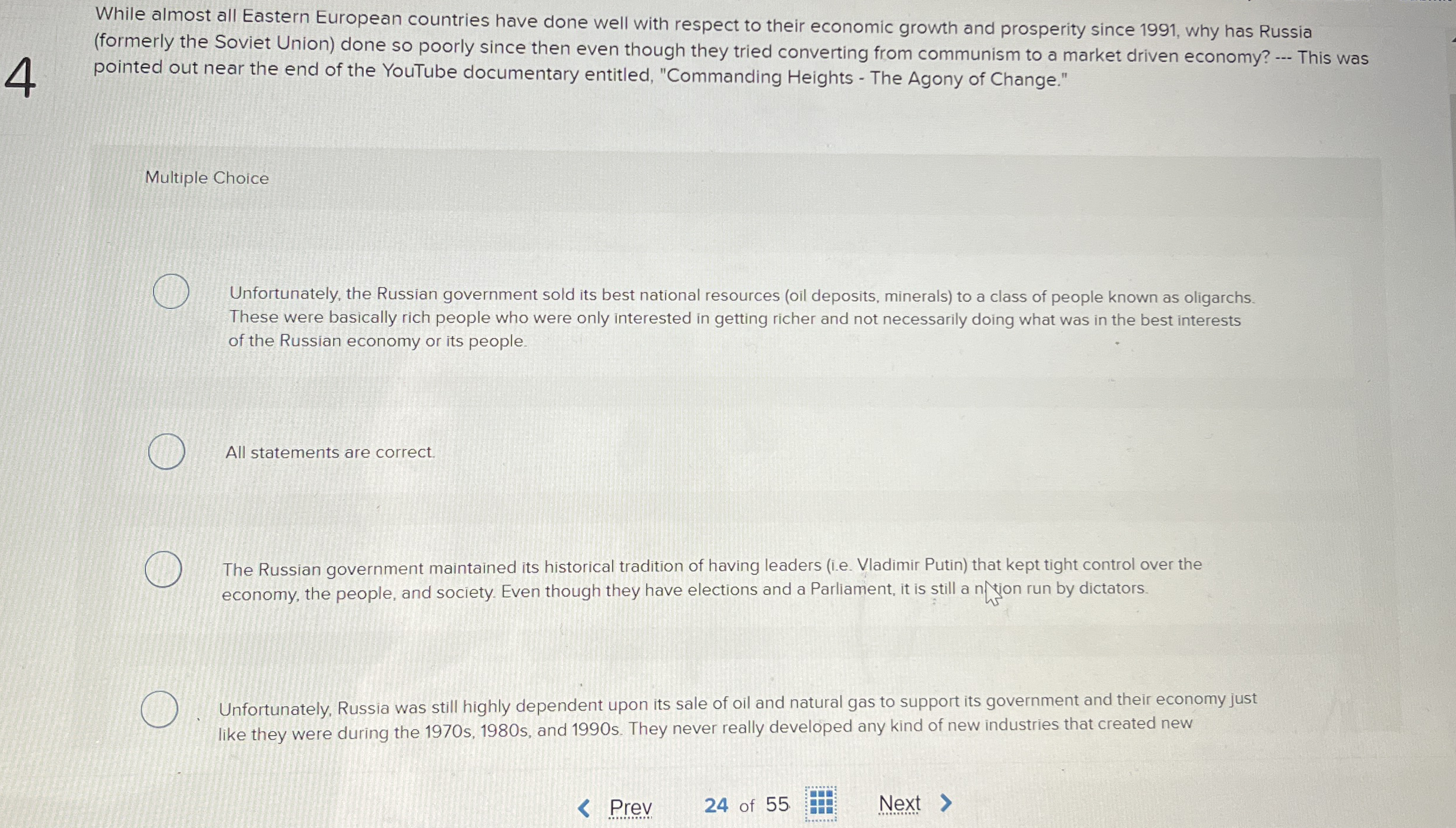 While almost all Eastern European countries have