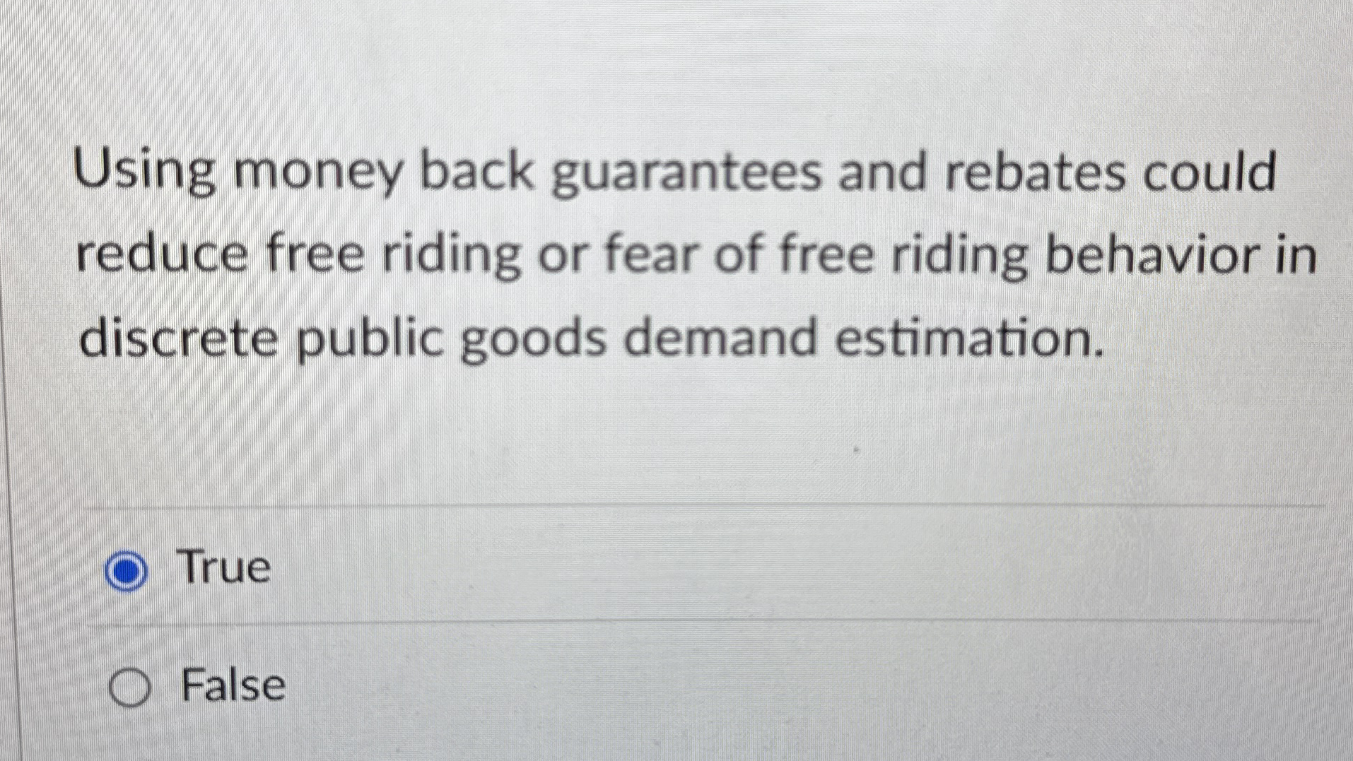 Using money back guarantees and rebates could