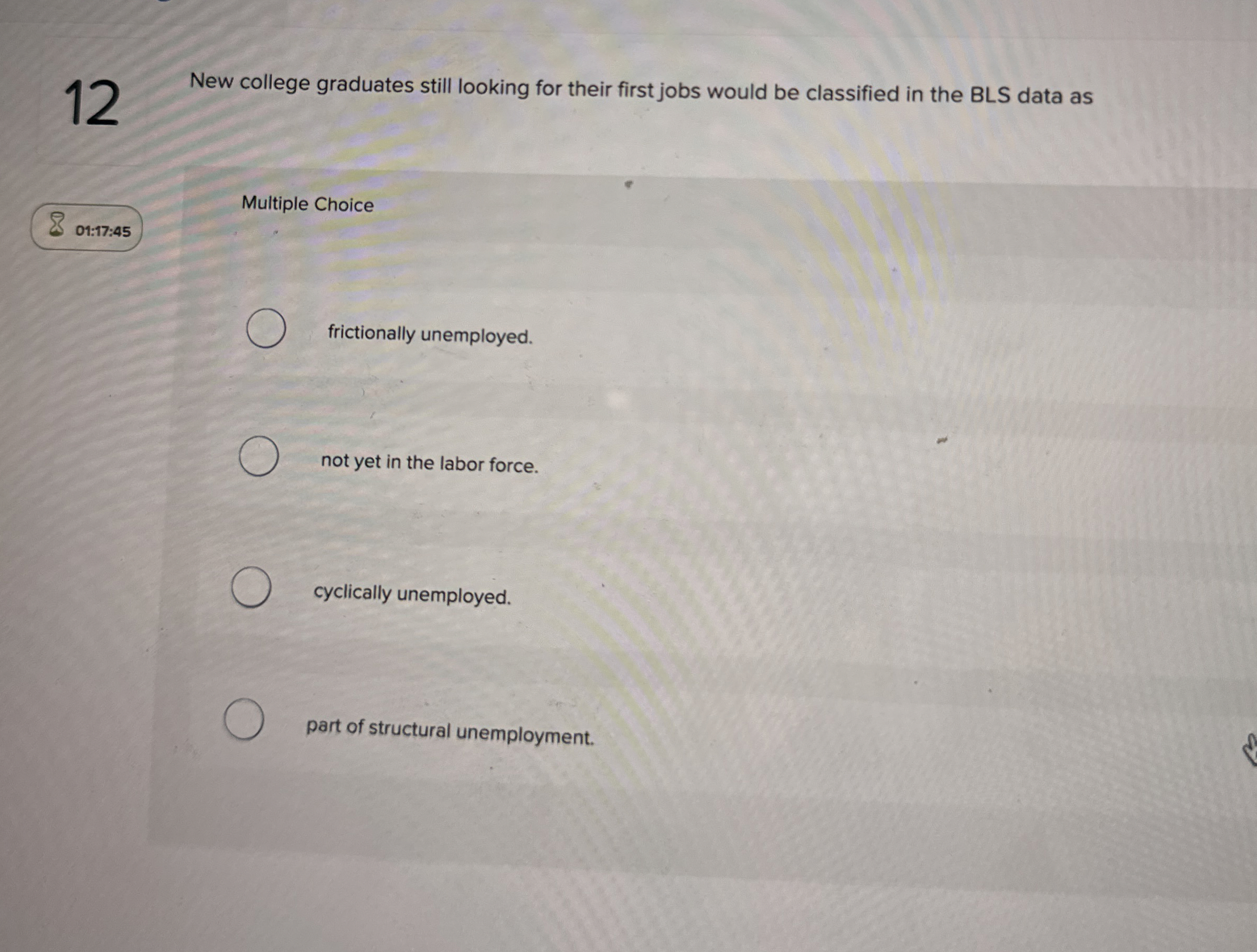 1 2 New college graduates still looking for their