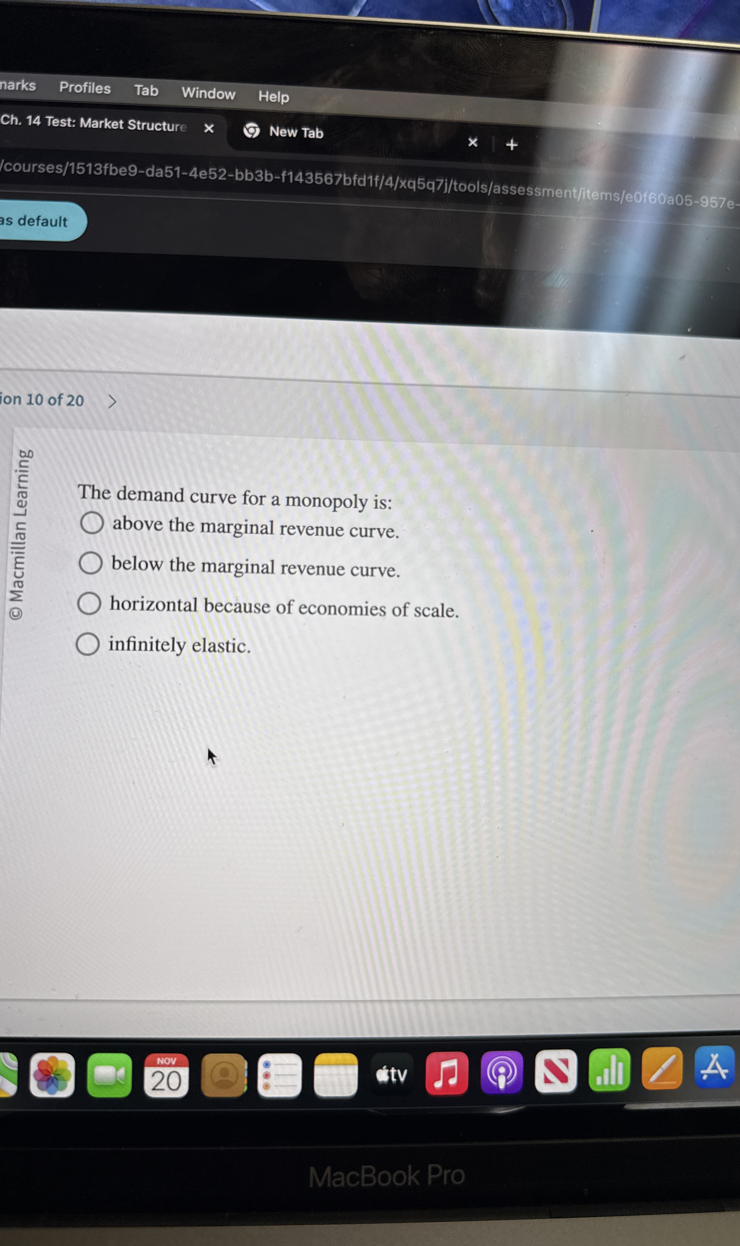 narks Profiles Tab Window Help Ch . 1 4 Test: