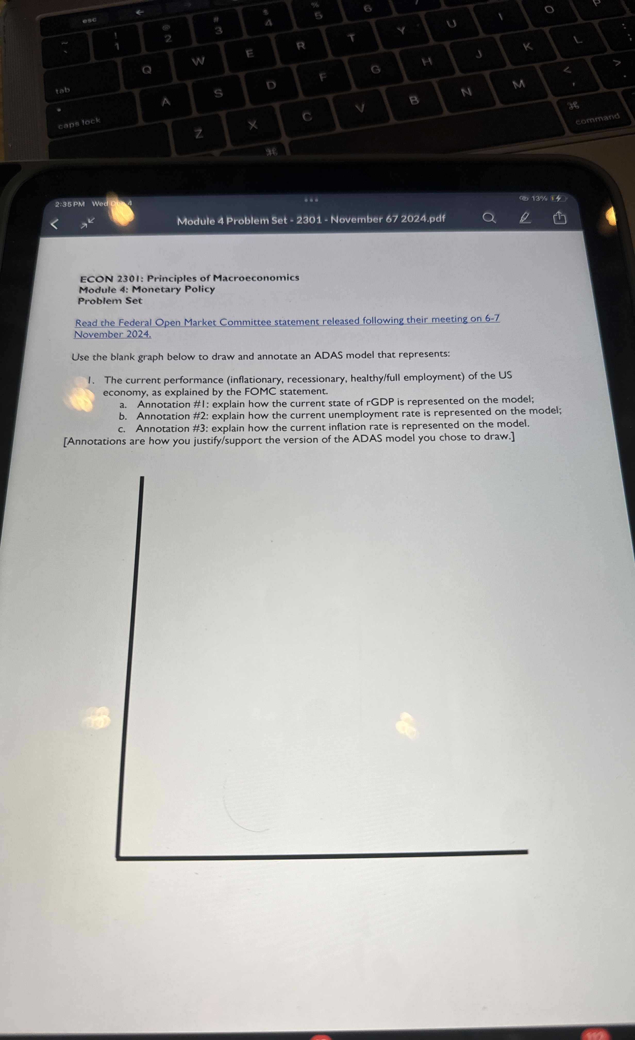 2 : 3 5 PM Wed 0 * 0 1 3 % Module 4 Problem Set -