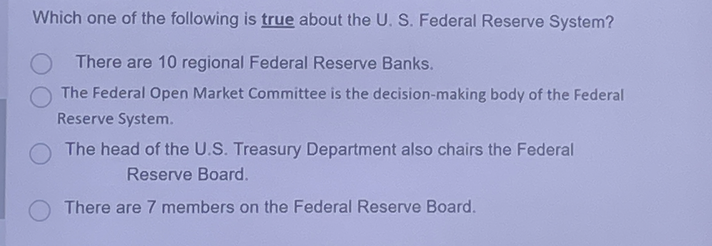 Which one of the following is true about the U .