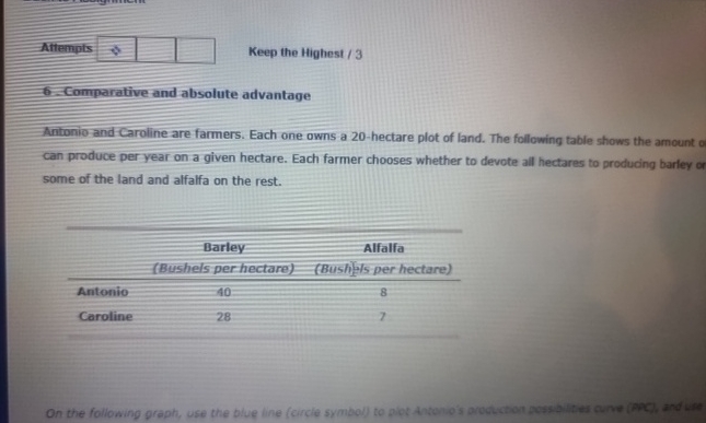 Attempls Keep the Highest / 3 b - Comparative and