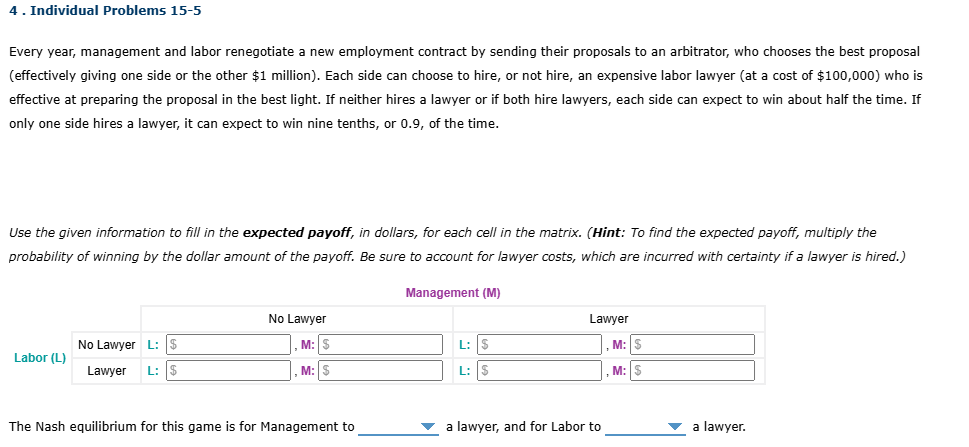 4 . Individual Problems 1 5 - 5 Every year,