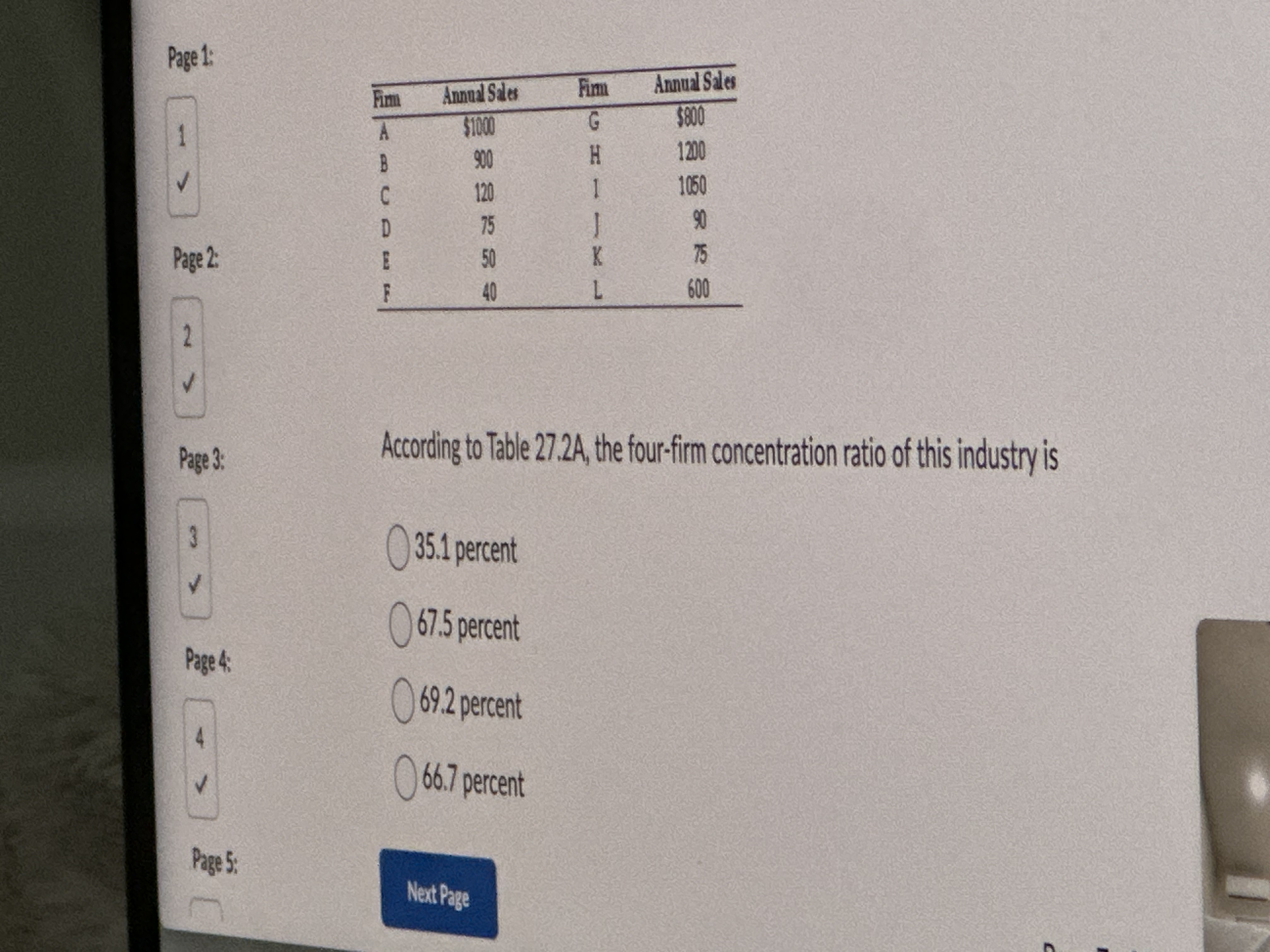 Page \ ( 3 : \ ) According to Table 2 7 . 2 A ,