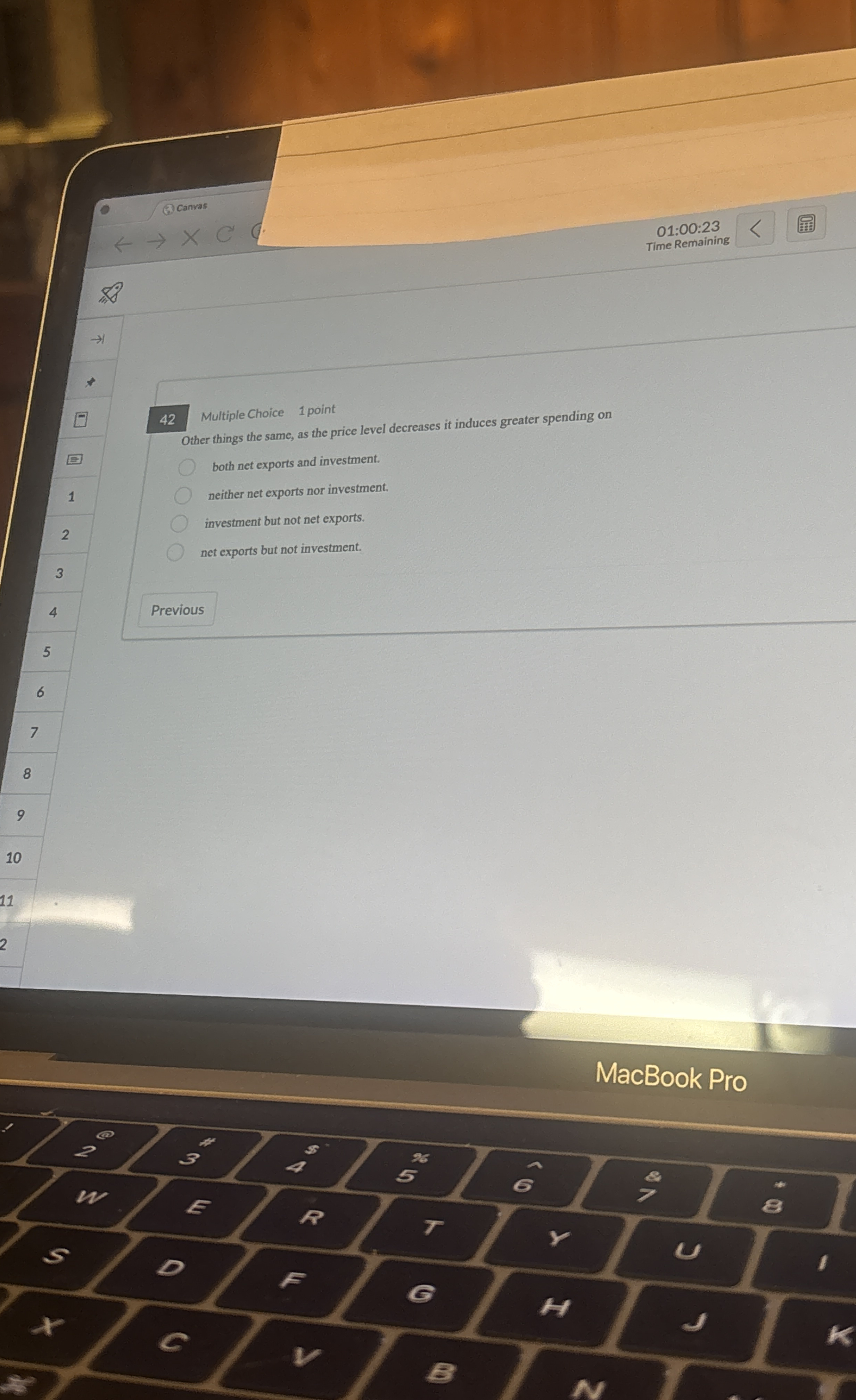 0 1 : 0 0 : 2 3 Time Remaining 4 2 Multiple